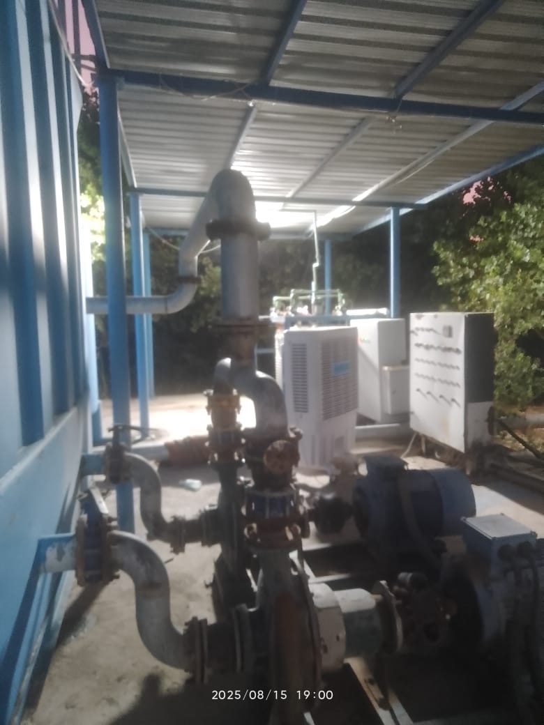 جامعة الكوت الأهلية تواصل خدمة المجتمع بمحطة ماء الإمام الحسين عليه السلام.