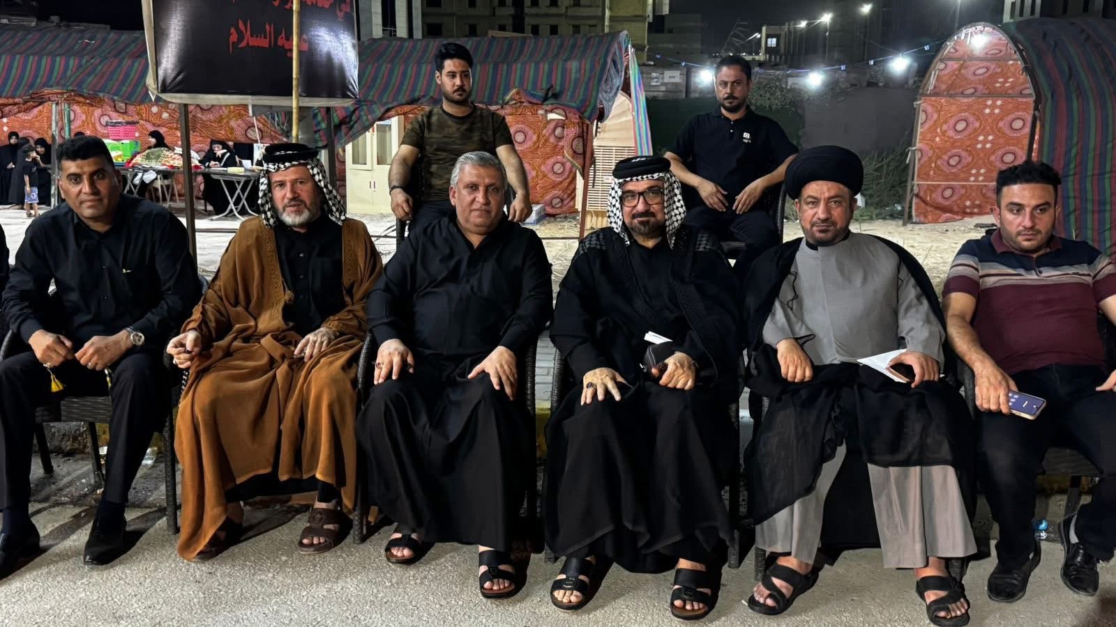 رئيس مجلس إدارة جامعة الكوت يدعم موكب الجامعة في أربعينية الإمام الحسين بالخدمات الغذائية والطبية المجانية.