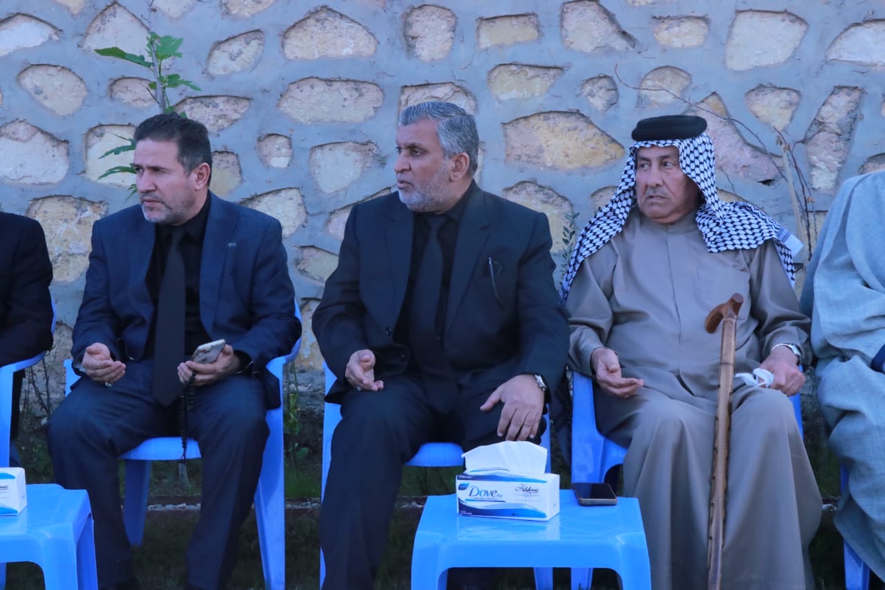 مجلس تأبيني على روح المرحوم الشاب السيد قاسم كريم زيدان الموسوي مدير المكتب الأمني في جامعة الكوت برعاية السيد رئيس مجلس الإدارة مساء اليوم