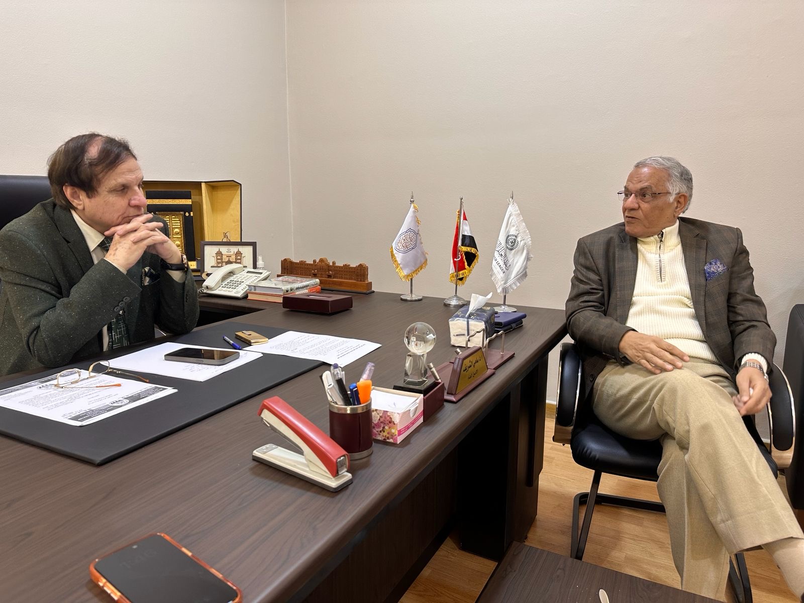 جامعة الكوت تواصل انفتاحها الدولي عبر رابطة الجامعات الإسلامية في الأزهر الشريف