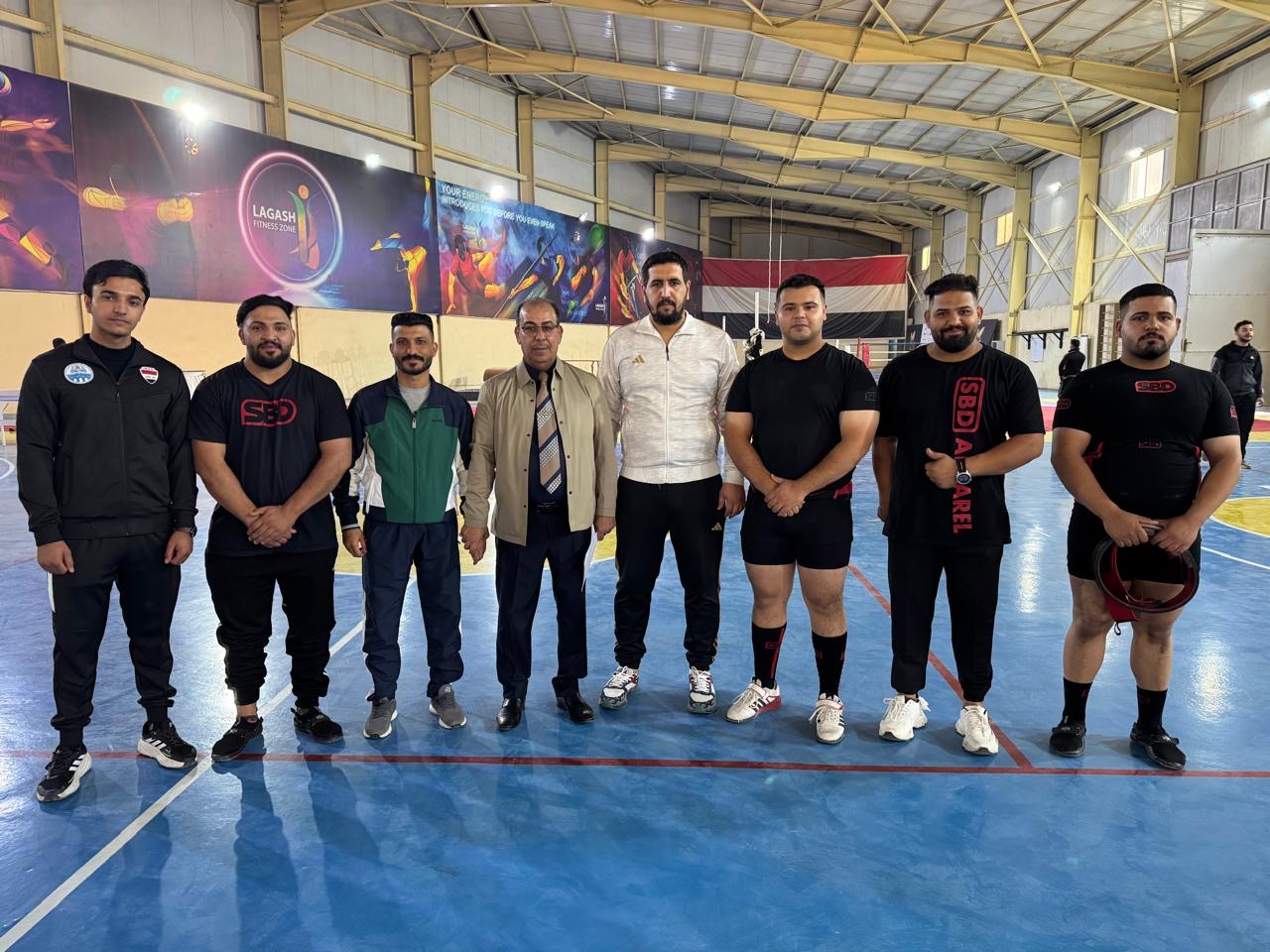 فريق جامعة الكوت لألعاب القوة البدنية يحرز المركز الثاني في بطولة الجامعات.