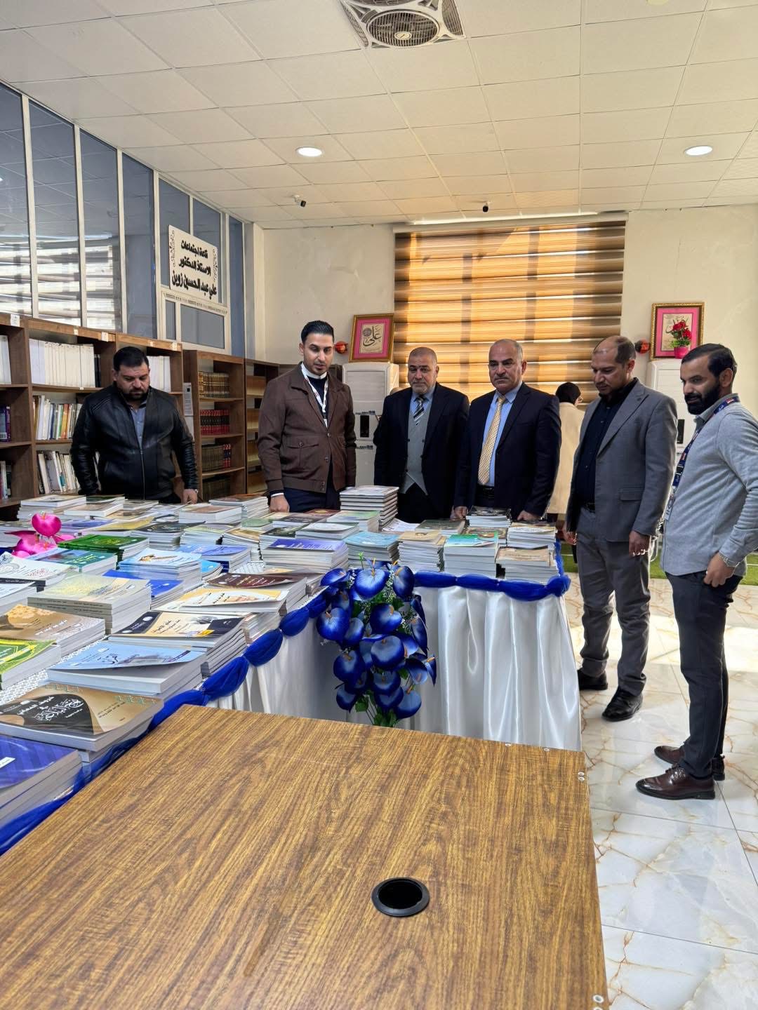 زار وفدٌ من نقابة الأكاديميين العراقيين / فرع واسط،