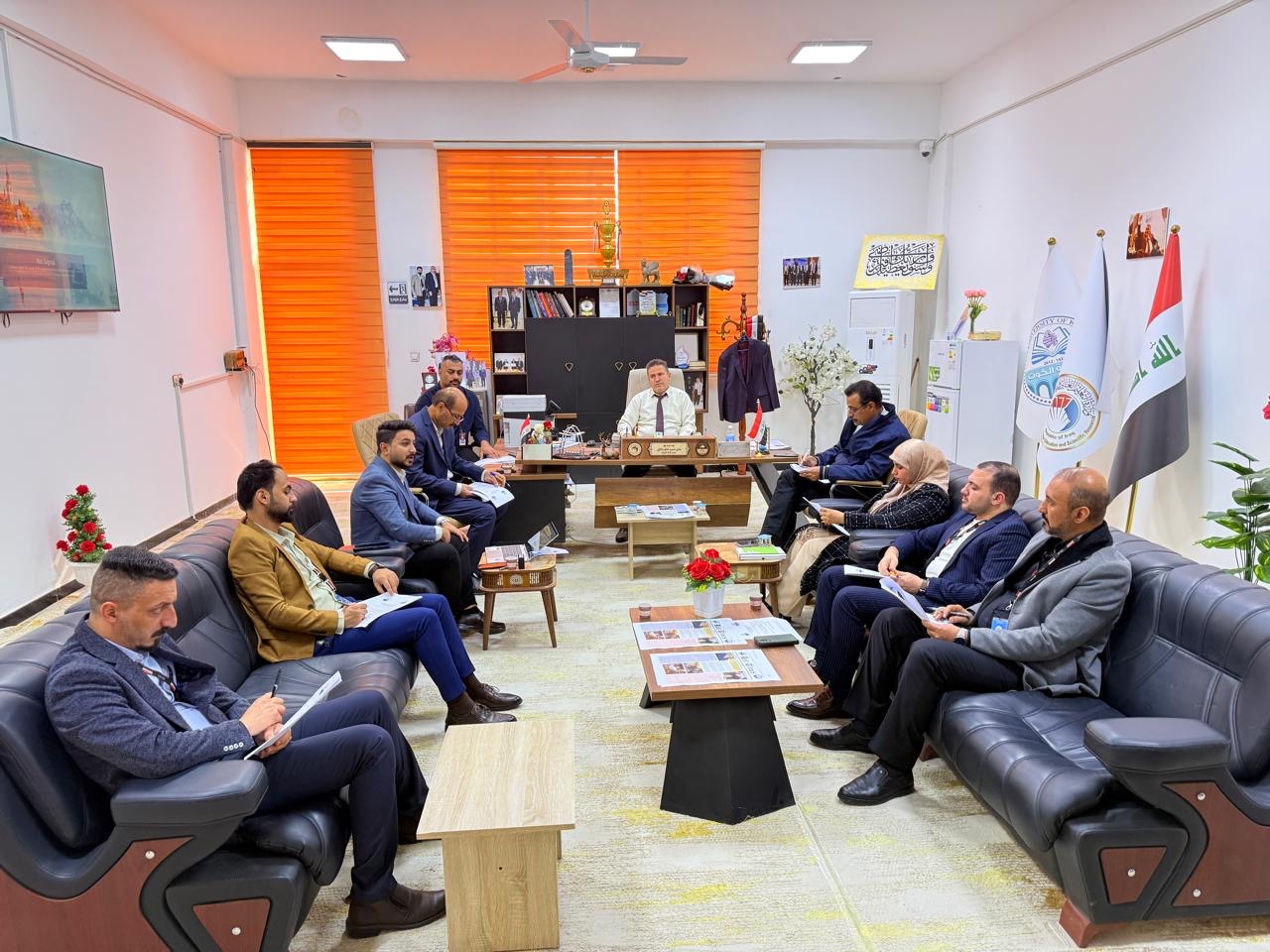 مجلس كلية التربية في جامعة الكوت يعقد اجتماعه الدوري اليوم.