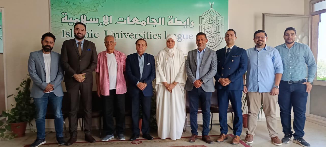 جامعة الكوت الأهلية تبرم اتفاقية تعاون علمي وثقافي مشترك مع رابطة الجامعات الإسلامية في القاهرة اليوم.