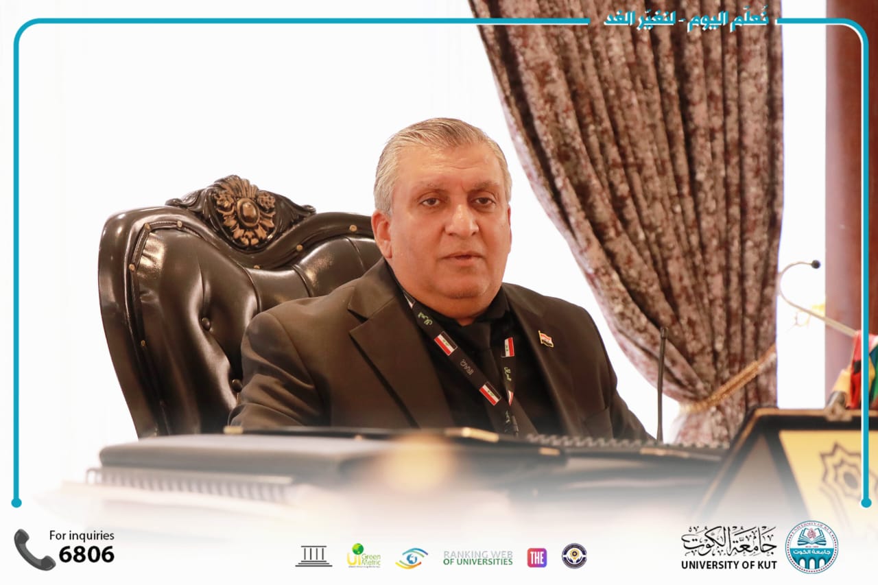 وفد من تربية واسط يزور جامعة الكوت لتعزيز التعاون المشترك .