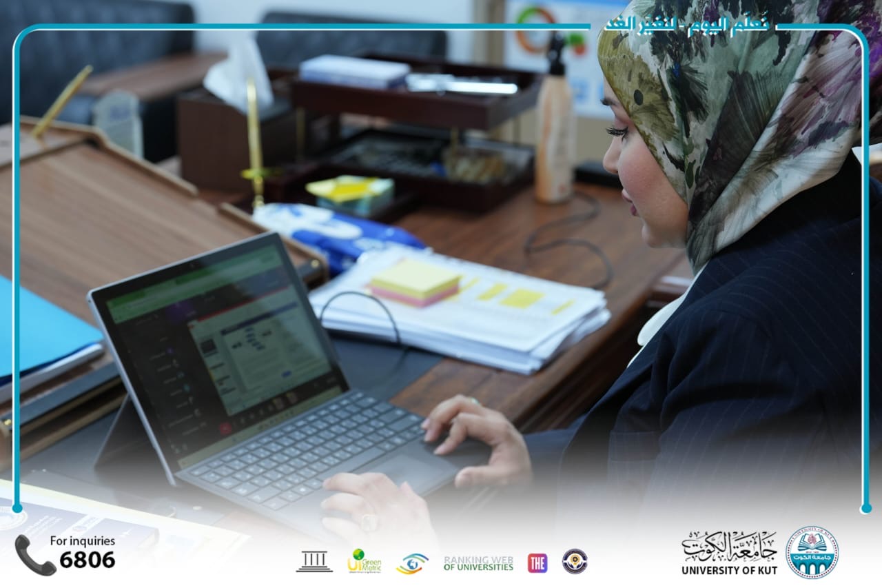 تدريسية من جامعة الكوت عضواً في المؤتمر العلمي بجامعة فردوسي الإيرانية.